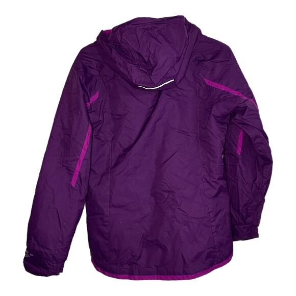Columbia Youth Girls Purple Winter Coat, Large, Pre-owned - Picture 2 of 4